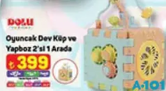 DOLU OYUNCAK DEV KÜP VE YAPBOZ 2'Sİ 1 ARADA DOLU OYUNCAK DEV KÜP VE YAPBOZ 2'Sİ 1 ARADA